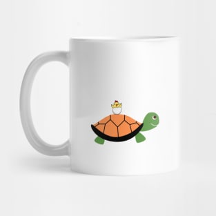 Schildkröte mit Küken Mug